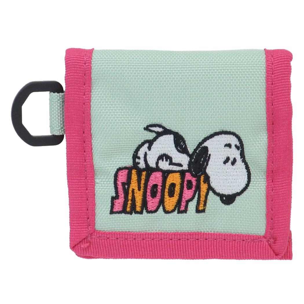 スヌーピー 小銭入れ P刺繍コインケース ロゴ ピーナッツ スモールプラネット コインポーチ キャラクター グッズ メール便可 シネマコレクション