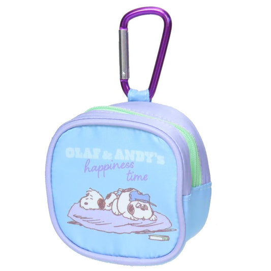 スヌーピー ミニポーチ カラビナ付ミニポーチ nap time ピーナッツ スモールプラネット 小物入れ キャラクター グッズ シネマコレクション