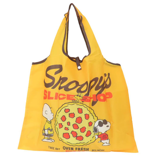 スヌーピー エコバッグ ショッピングバッグ ピザ ピーナッツ スモールプラネット お買い物かばん キャラクター グッズ メール便可 シネマコレクション