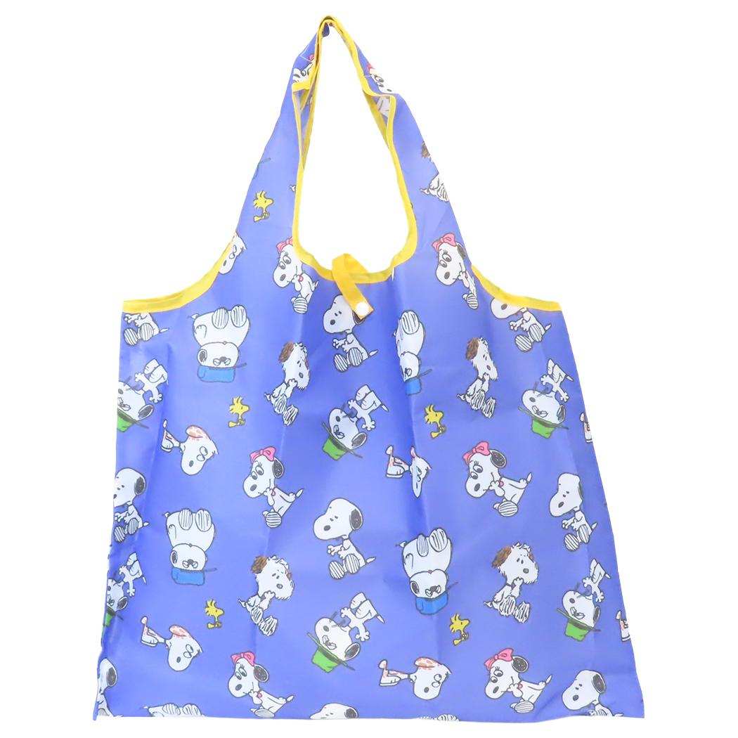 スヌーピー エコバッグ ショッピングバッグ みんな ピーナッツ スモールプラネット お買い物かばん キャラクター グッズ メール便可 シネマコレクション