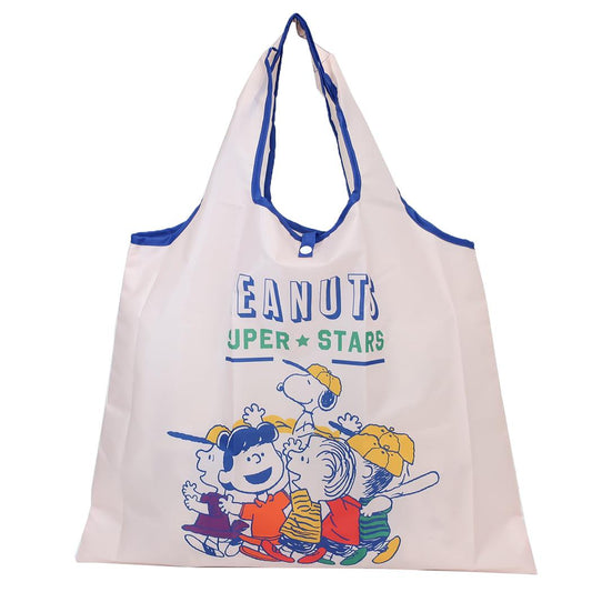 スヌーピー エコバッグ ショッピングバッグ A ベースボール ピーナッツ スモールプラネット お買い物かばん キャラクター グッズ メール便可 シネマコレクション