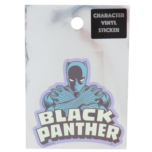 ブラックパンサーステッカーダイカットビニールシールパープルMARVELスモールプラネットデコシール耐水キャラクターグッズメール便可