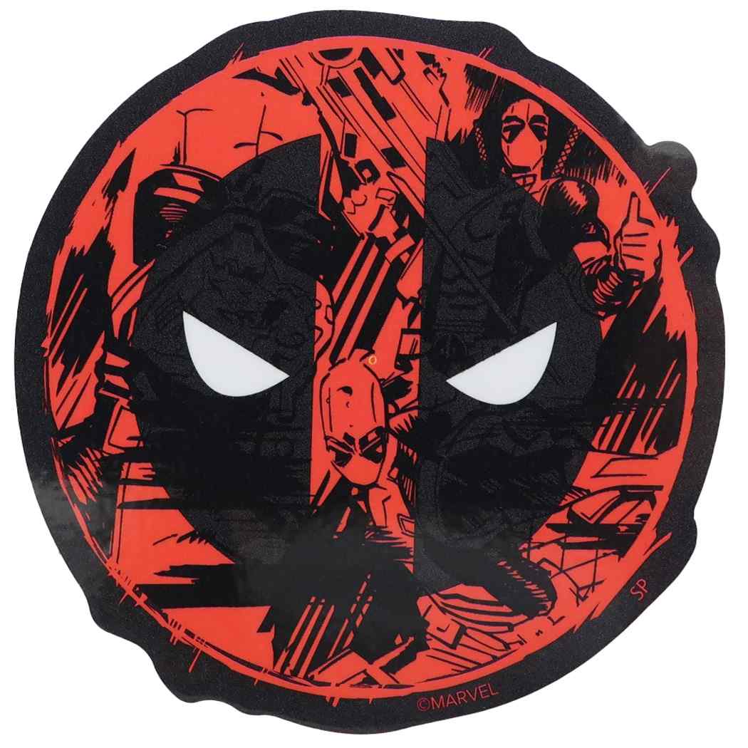 デッドプールビッグシールダイカットビニールステッカーアイコンMARVELスモールプラネットデコシール耐水性キャラクターグッズメール便可