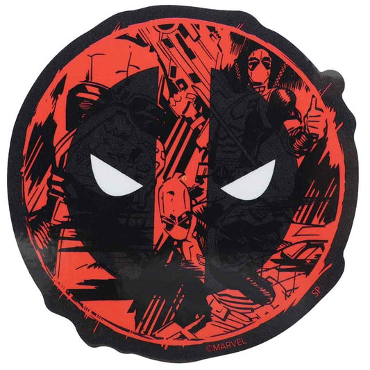 デッドプールビッグシールダイカットビニールステッカーアイコンMARVELスモールプラネットデコシール耐水性キャラクターグッズメール便可