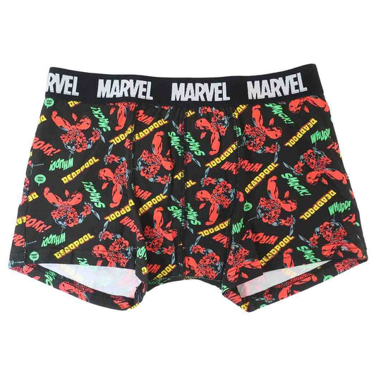 デッドプール 男性用下着 ボクサーブリーフ ロゴ MARVEL スモールプラネット ギフト雑貨 メンズインナー キャラクター グッズ メール便可
