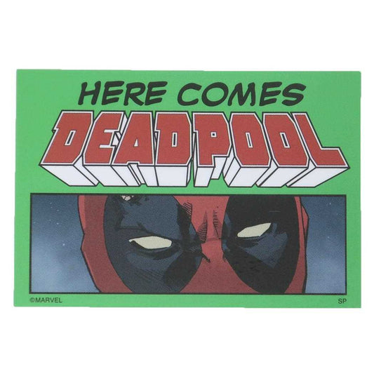 デッドプール ダイカットシール キャラクターステッカー GR MARVEL スモールプラネット ダイカットビニールステッカー デコシール 耐水性 キャラクター グッズ メール便可