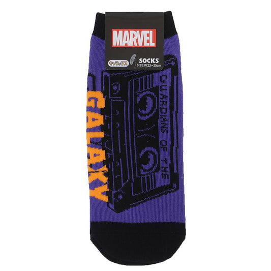 ガーディアンズオブギャラクシー 女性用靴下 レディースソックス テープ MARVEL スモールプラネット キャラックス 大人向け キャラクター グッズ メール便可
