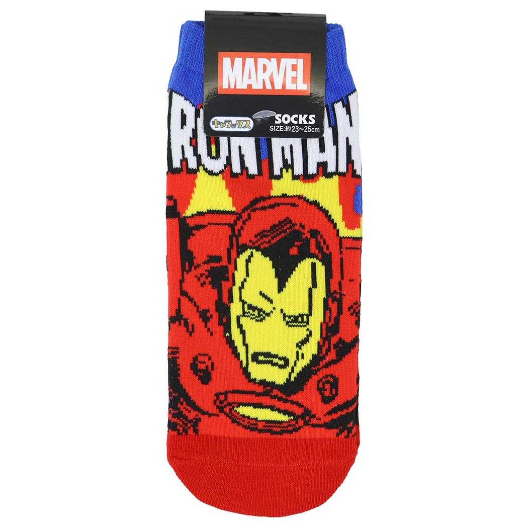 アイアンマン 女性用靴下 レディースソックス キャラックス ポーズ MARVEL スモールプラネット