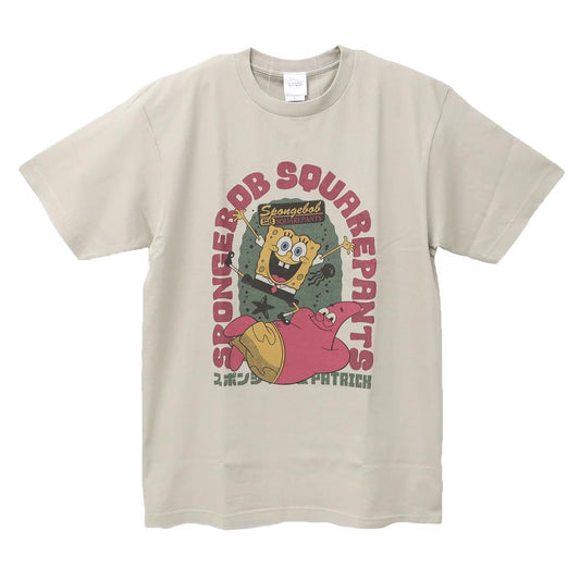 スポンジボブ Tシャツ T-SHIRTS Lサイズ 寝転び スモールプラネット 半袖 キャラクター グッズ メール便可 シネマコレクション