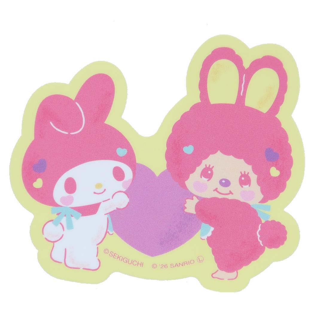 チムたんxマイメロディ ダイカットシール キャラクターステッカー ハート サンリオ スモールプラネット