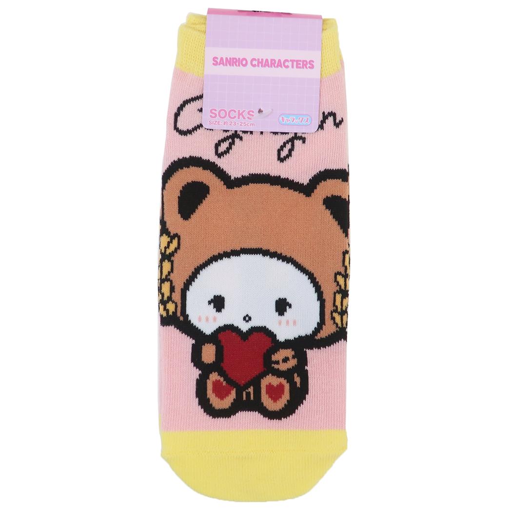 こぎみゅん 女性用靴下 キャラックス レディースソックス テディベア サンリオ スモールプラネット 大人向け キャラクター グッズ メール便可 シネマコレクション