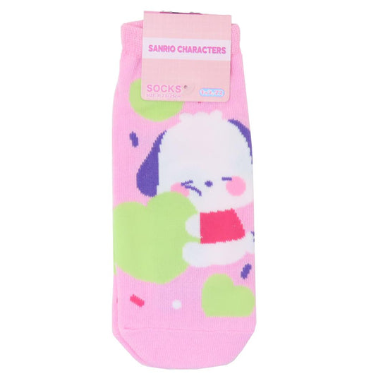 ポチャッコ 女性用靴下 レディースソックス ぷにきゅきゅ サンリオ スモールプラネット キャラックス 大人向け キャラクター グッズ メール便可 シネマコレクション