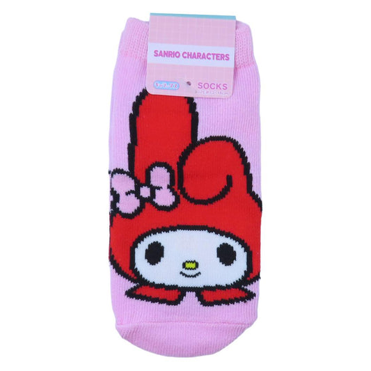 マイメロディ 子ども用靴下 キッズソックス フェイス PK サンリオ スモールプラネット キャラックス 子供 キャラクター グッズ メール便可 シネマコレクション