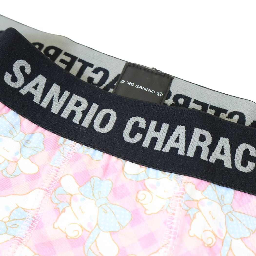 シナモロール 男性用下着 ボクサーブリーフ リボン M/L L サンリオ スモールプラネット