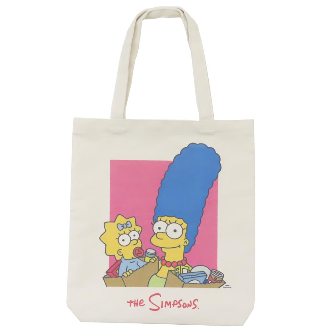 シンプソンズ 手提げかばん トートバッグ スクエア だっこ スモールプラネット サブバッグ キャラクター グッズ メール便可 シネマコレクション