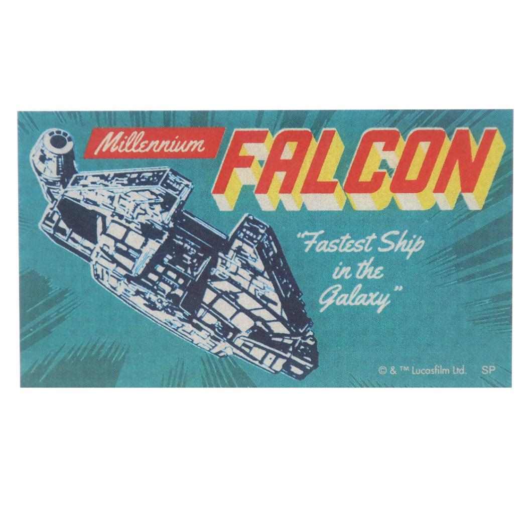 スターウォーズ ダイカットシール キャラクターステッカー ミレニアムファルコン STAR WARS スモールプラネット ダイカットビニールステッカー デコシール 耐水性 キャラクター グッズ メール便可 シネマコレクション