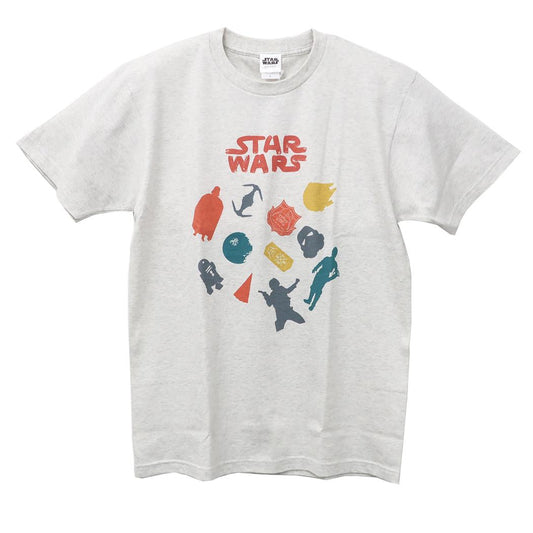 スターウォーズ Tシャツ T-SHIRTS Lサイズ シルエットいろいろ STAR WARS スモールプラネット 半袖 キャラクター グッズ メール便可 シネマコレクション