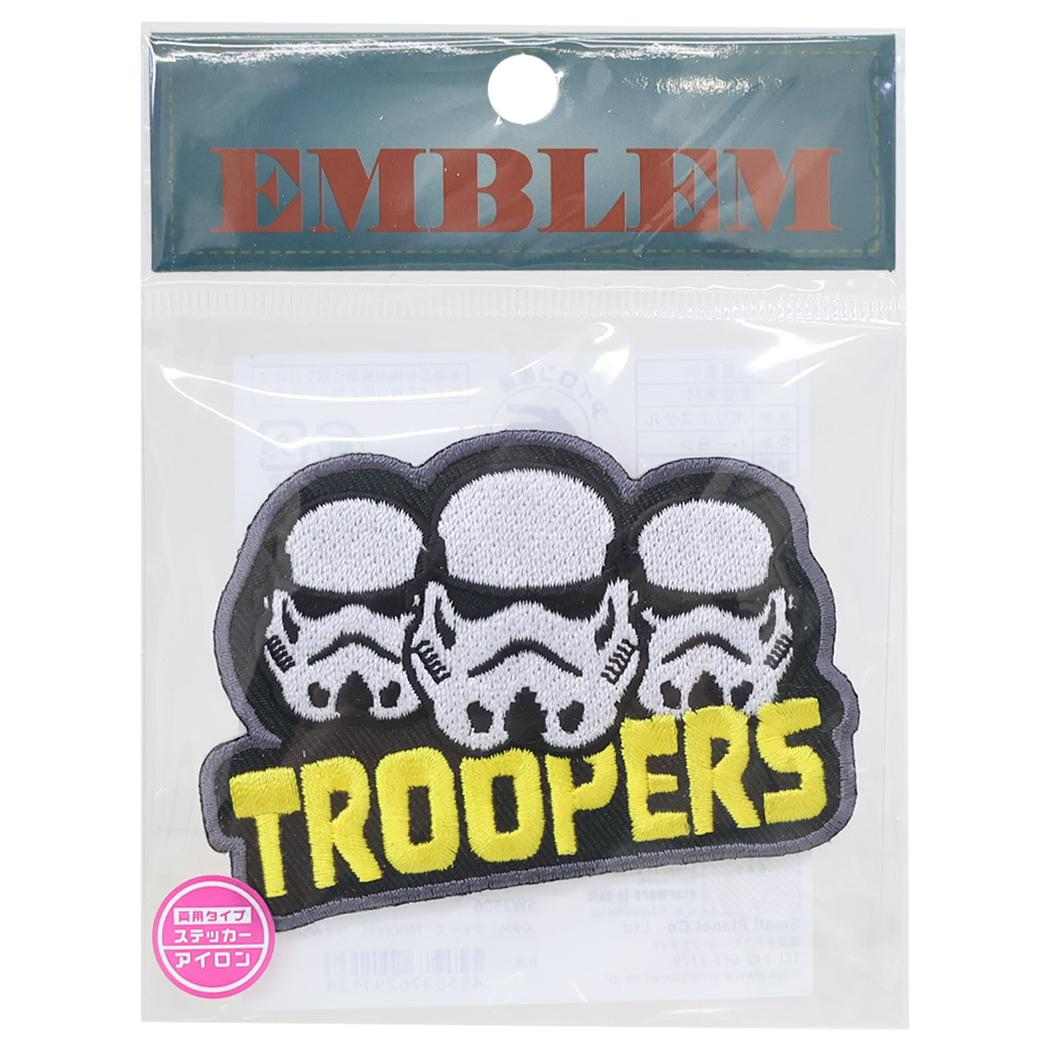 スターウォーズ ワッペン アイロンパッチ TROOPERS STAR WARS スモールプラネット