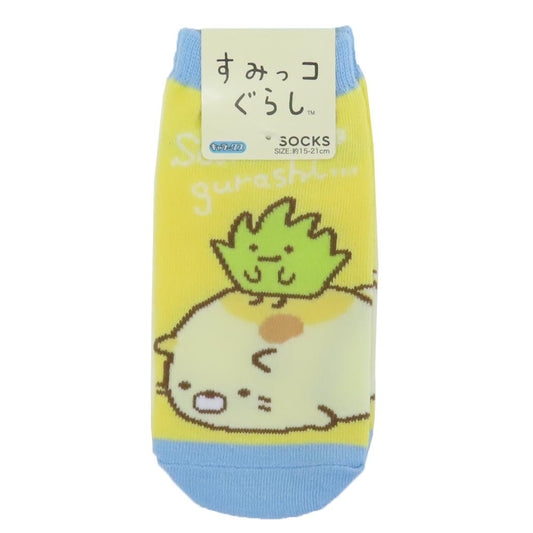 すみっコぐらし 小学生用靴下 ジュニアソックス ねこ ごろん サンエックス スモールプラネット キャラックス 子ども キャラクター グッズ メール便可 シネマコレクション