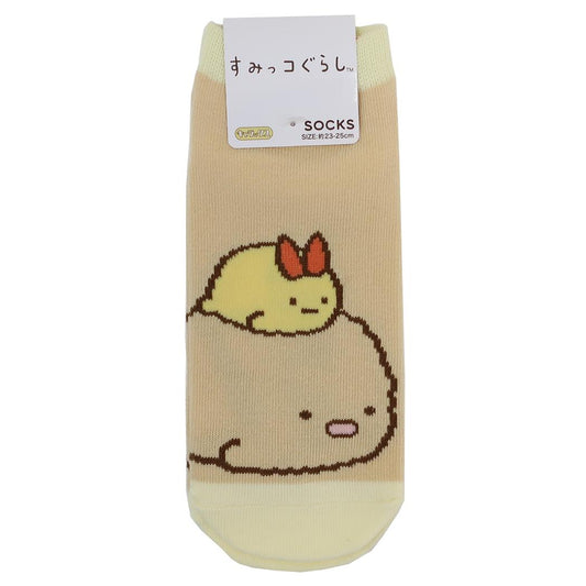 すみっコぐらし 靴下レディース キャラックス とんかつ えびふらいのしっぽ サンエックス スモールプラネット 大人向け キャラクター グッズ メール便可 シネマコレクション