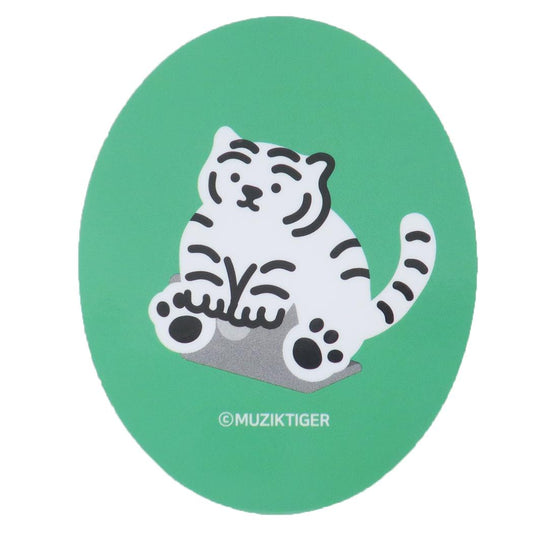 MUZIK TIGER ムジークタイガー ダイカットシール キャラクターステッカー パソコン スモールプラネット ダイカットビニールステッカー デコシール 耐水性 キャラクター グッズ メール便可 シネマコレクション