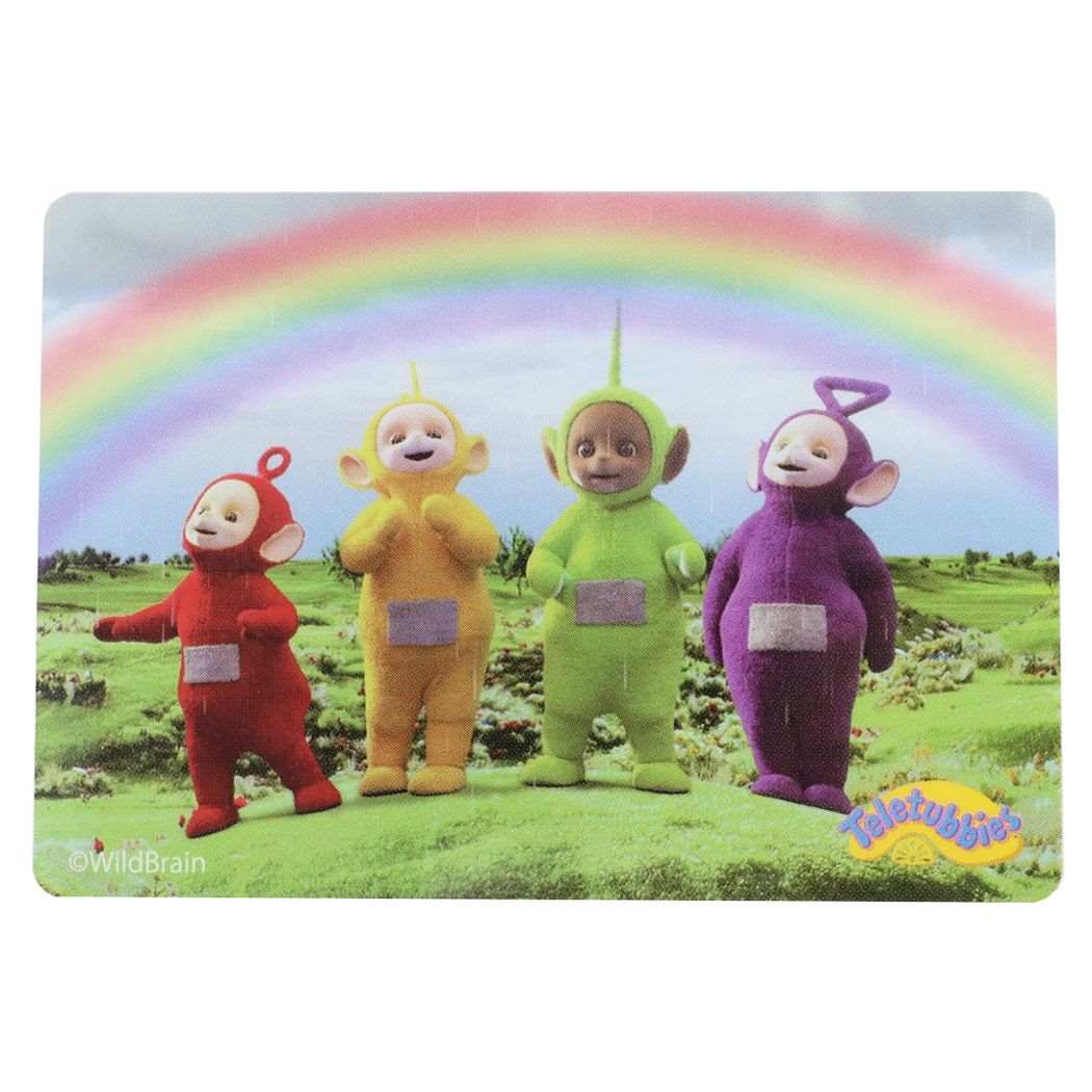テレタビーズダイカットシールダイカットビニールステッカーレインボースモールプラネットデコシール耐水性キャラクターグッズメール便可シネマコレクション