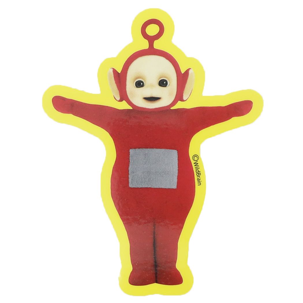テレタビーズダイカットシールダイカットビニールステッカーポースモールプラネットデコシール耐水性キャラクターグッズメール便可シネマコレクション
