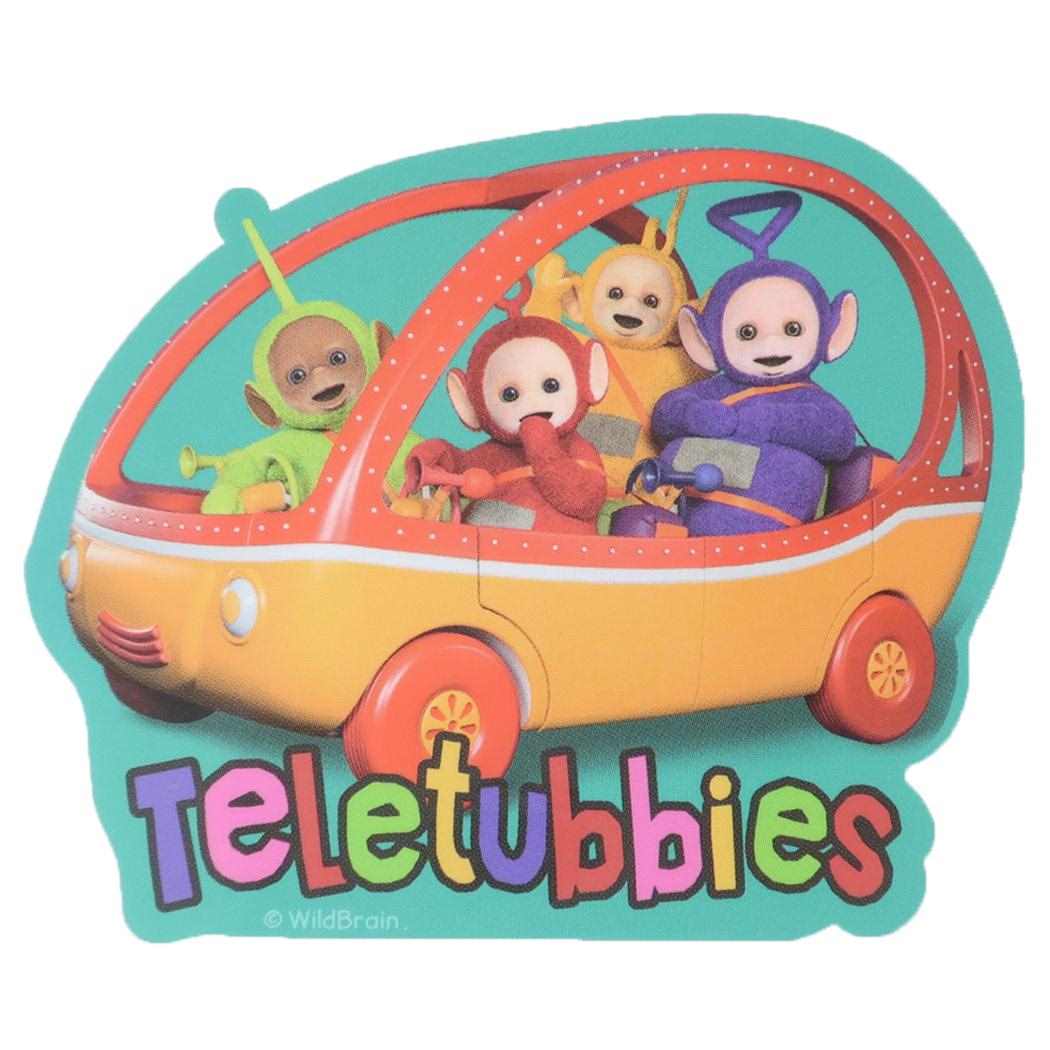 テレタビーズ ダイカットシール キャラクターステッカー 車 スモールプラネット ダイカットビニールステッカー デコシール 耐水性 キャラクター グッズ メール便可 シネマコレクション