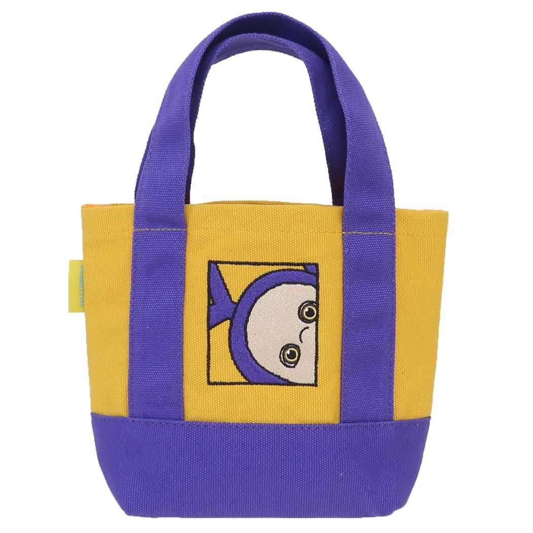 テレタビーズ ミニバッグ P刺繍ミニバッグ ティンキーウィンキー スモールプラネット ミニトート キャラクター グッズ メール便可 シネマコレクション