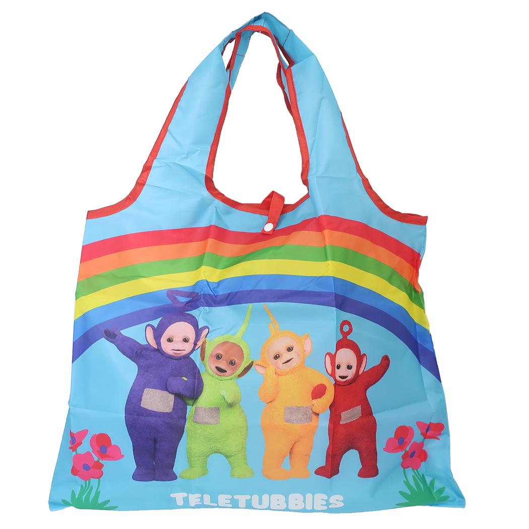 テレタビーズ エコバッグ 折りたたみ ショッピングバッグ 虹 スモールプラネット お買い物かばん キャラクター グッズ メール便可 シネマコレクション