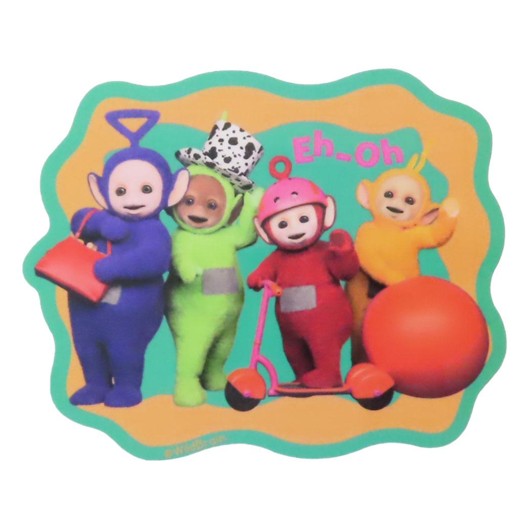 テレタビーズ ダイカットシール キャラクターステッカー お気に入り スモールプラネット ダイカットビニールステッカー デコシール 耐水性 キャラクター グッズ メール便可 シネマコレクション