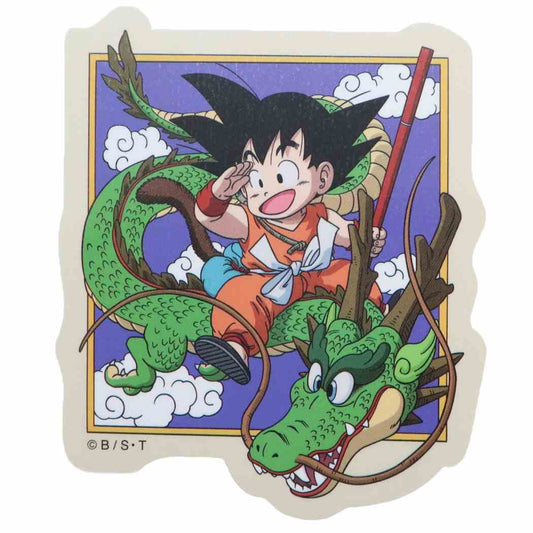 ドラゴンボールステッカーステッカービニールダイカット悟空と龍スモールプラネットデコシール防水アニメキャラクターグッズメール便可シネマコレクション
