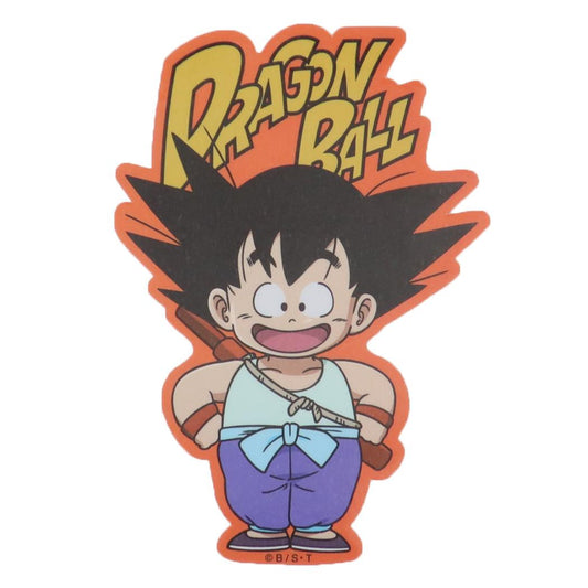 ドラゴンボール ダイカットシール キャラクターステッカー 悟空 ロゴ YExOR スモールプラネット ダイカットビニールステッカー デコシール 耐水性 アニメキャラクター グッズ メール便可 シネマコレクション