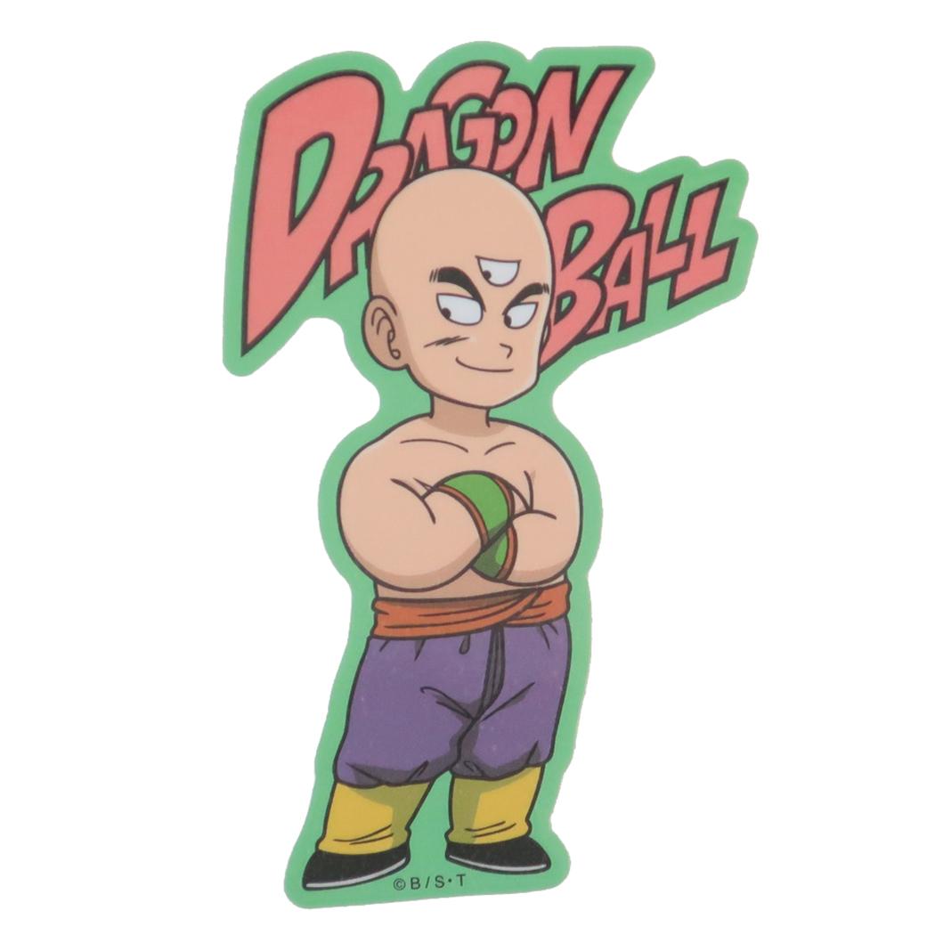 ドラゴンボール ダイカットシール キャラクターステッカー 天津飯 ロゴ スモールプラネット ダイカットビニールステッカー デコシール 耐水性 アニメキャラクター グッズ メール便可 シネマコレクション