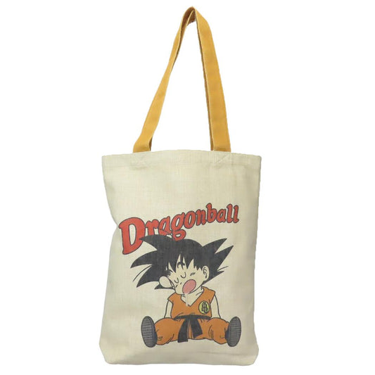 ドラゴンボール トートバッグ タテ型トート 昼寝 スモールプラネット 手提げかばん 縦型 アニメキャラクター グッズ メール便可 シネマコレクション
