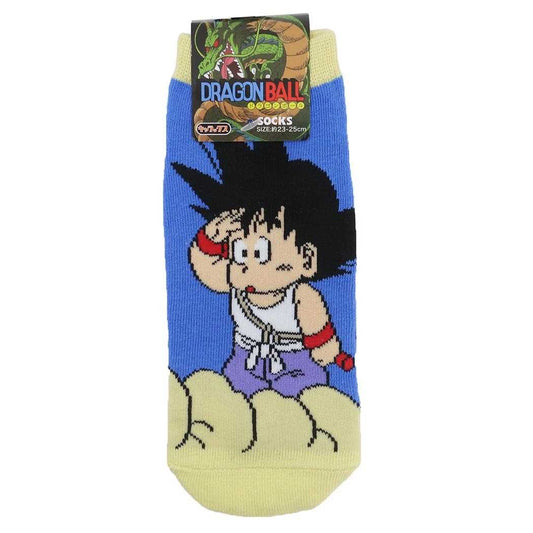 ドラゴンボール 女性用靴下 キャラックス レディースソックス 孫悟空と筋斗雲 スモールプラネット 大人向け アニメキャラクター グッズ メール便可 シネマコレクション