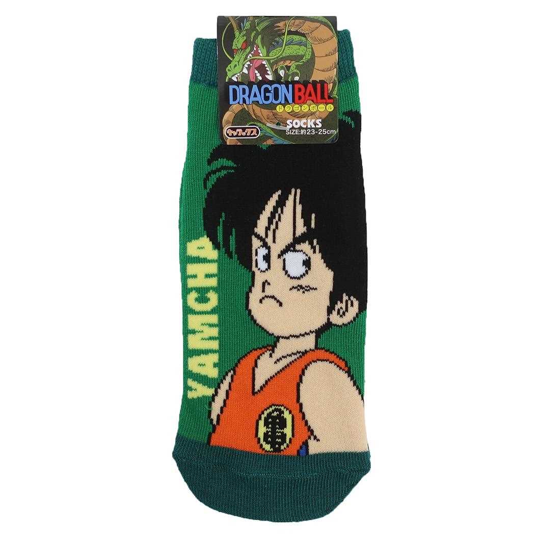 ドラゴンボール 女性用靴下 キャラックス レディースソックス ヤムチャ スモールプラネット 大人向け アニメキャラクター グッズ メール便可 シネマコレクション