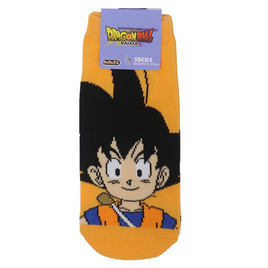 ドラゴンボールDAIMA 女性用靴下 レディースソックス 孫悟空 ミニ スモールプラネット キャラックス 大人向け アニメキャラクター グッズ メール便可 シネマコレクション