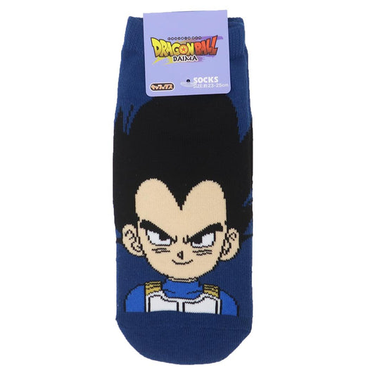 ドラゴンボールDAIMA 女性用靴下 レディースソックス ベジータ ミニ スモールプラネット キャラックス 大人向け アニメキャラクター グッズ メール便可 シネマコレクション