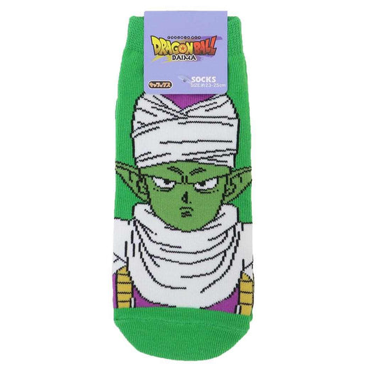 ドラゴンボールDAIMA 女性用靴下 レディースソックス ピッコロ ミニ スモールプラネット キャラックス 大人向け アニメキャラクター グッズ メール便可 シネマコレクション