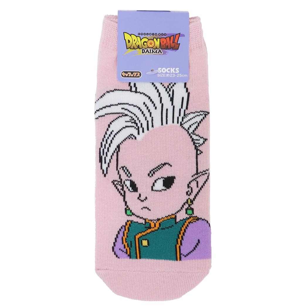 ドラゴンボールDAIMA 女性用靴下 レディースソックス 界王神 ミニ スモールプラネット キャラックス 大人向け アニメキャラクター グッズ メール便可 シネマコレクション