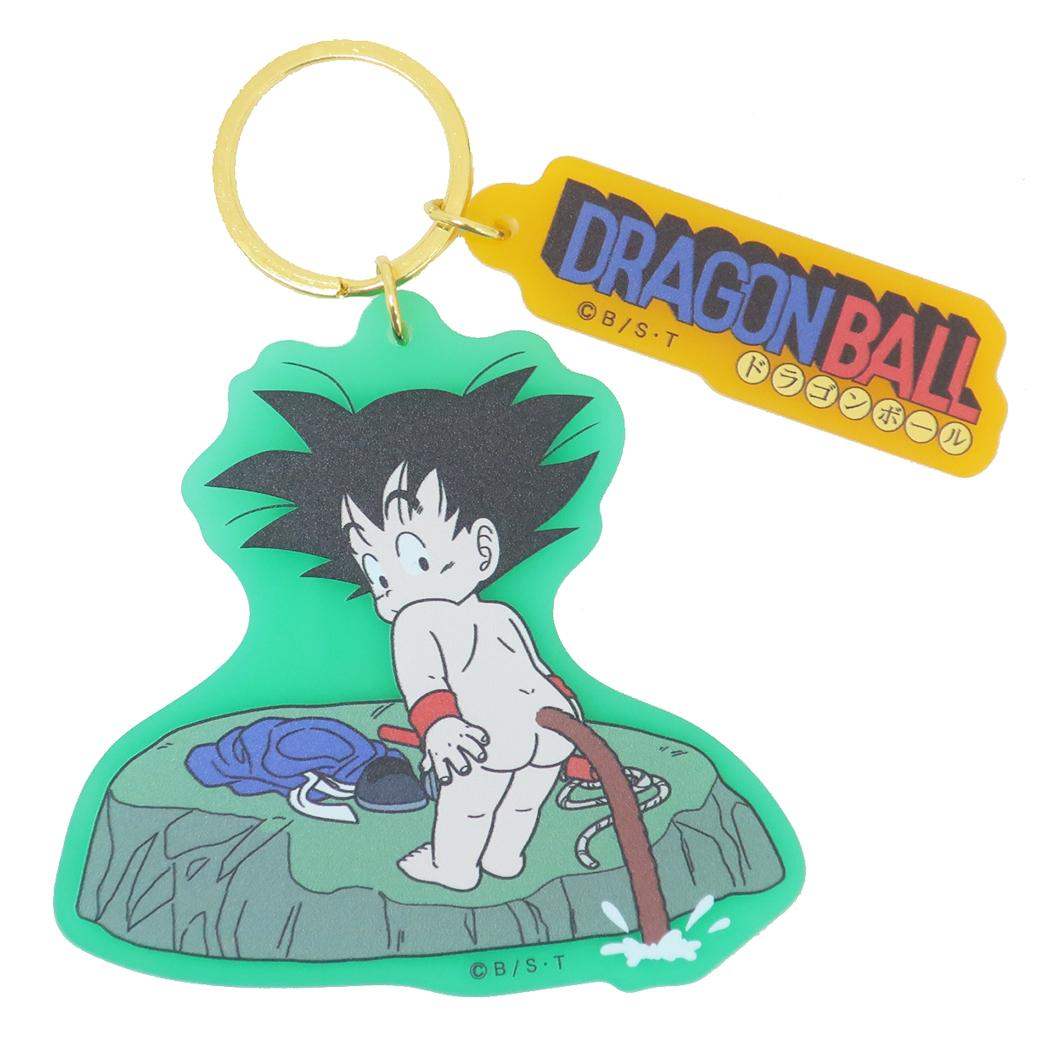 ドラゴンボール キーリング カラーアクリルキーホルダー 孫悟空 釣り スモールプラネット アクキー アニメキャラクター グッズ メール便可 シネマコレクション