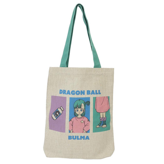 ドラゴンボール トートバッグ タテ型トート ブルマ スモールプラネット 手提げかばん 縦型 アニメキャラクター グッズ メール便可 シネマコレクション