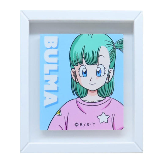 ドラゴンボール 磁石 フレームマグネット ブルマ スモールプラネット ホワイトボード 冷蔵庫 アニメキャラクター グッズ メール便可 シネマコレクション