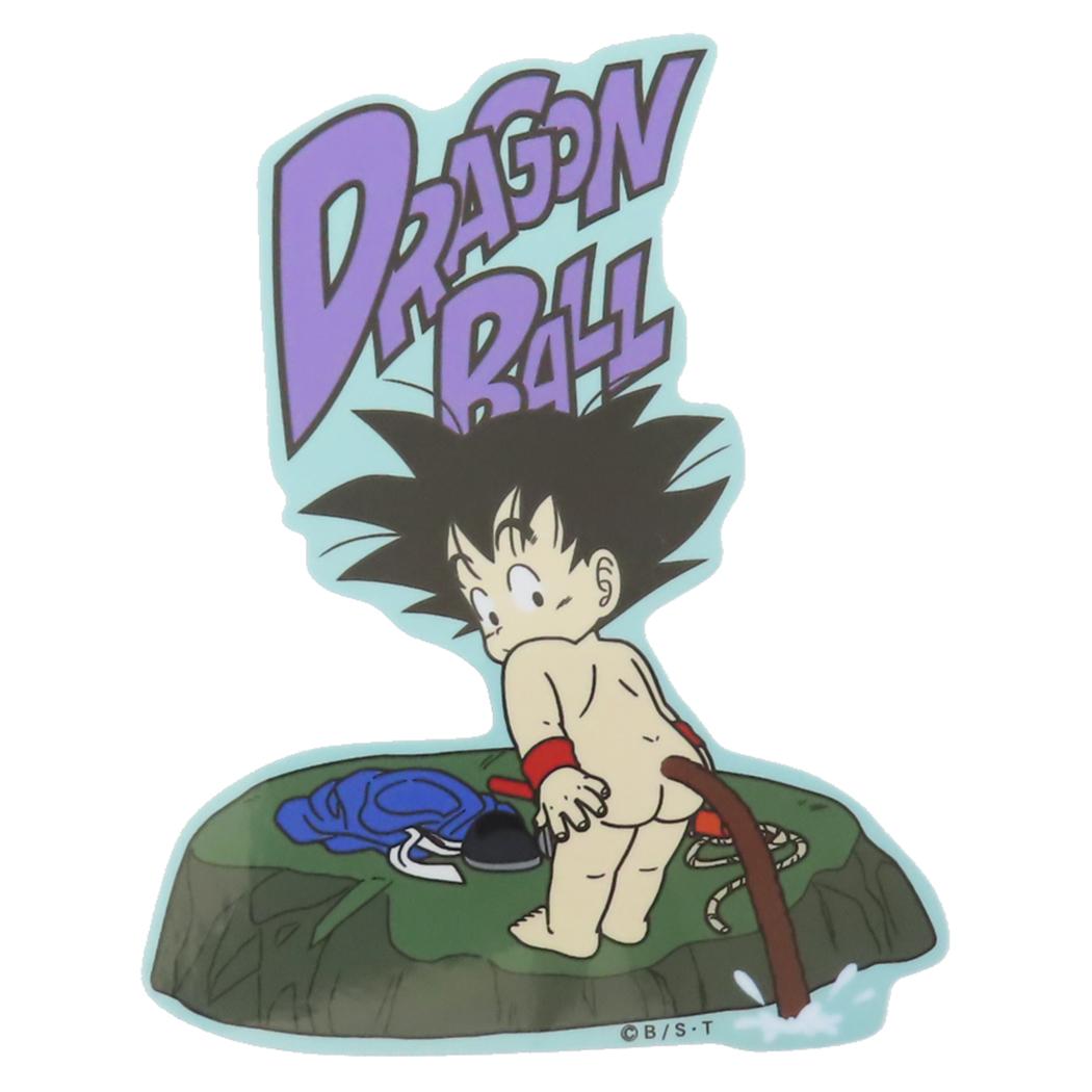 ドラゴンボール ビッグシール アウトドアステッカー 孫悟空 釣り スモールプラネット ビニールステッカー デコシール 耐水性 耐候性 アニメキャラクター グッズ メール便可 シネマコレクション