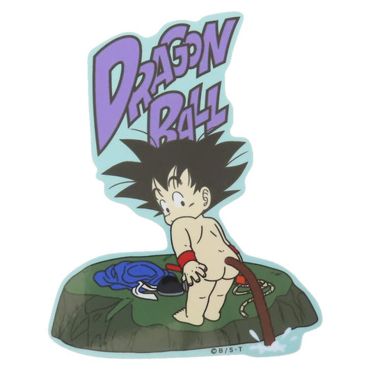 ドラゴンボール ビッグシール アウトドアステッカー 孫悟空 釣り スモールプラネット ビニールステッカー デコシール 耐水性 耐候性 アニメキャラクター グッズ メール便可 シネマコレクション