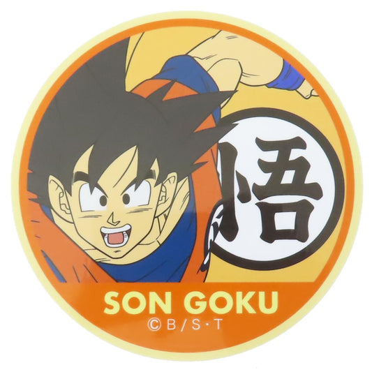 ドラゴンボール超 ビッグシール アウトドアステッカー 孫悟空 サークル スモールプラネット ビニールステッカー デコシール 耐水性 耐候性 アニメキャラクター グッズ メール便可 シネマコレクション