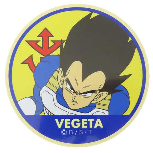 ドラゴンボール超 ビッグシール アウトドアステッカー ベジータ サークル スモールプラネット ビニールステッカー デコシール 耐水性 耐候性 アニメキャラクター グッズ メール便可 シネマコレクション