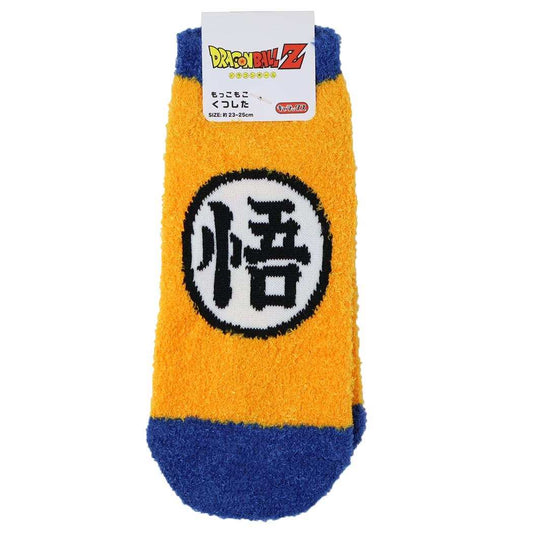 ドラゴンボール 女性用防寒靴下 もっこもこ靴下 悟マーク スモールプラネット レディースソックス ウォーマー雑貨 アニメキャラクター グッズ メール便可 シネマコレクション