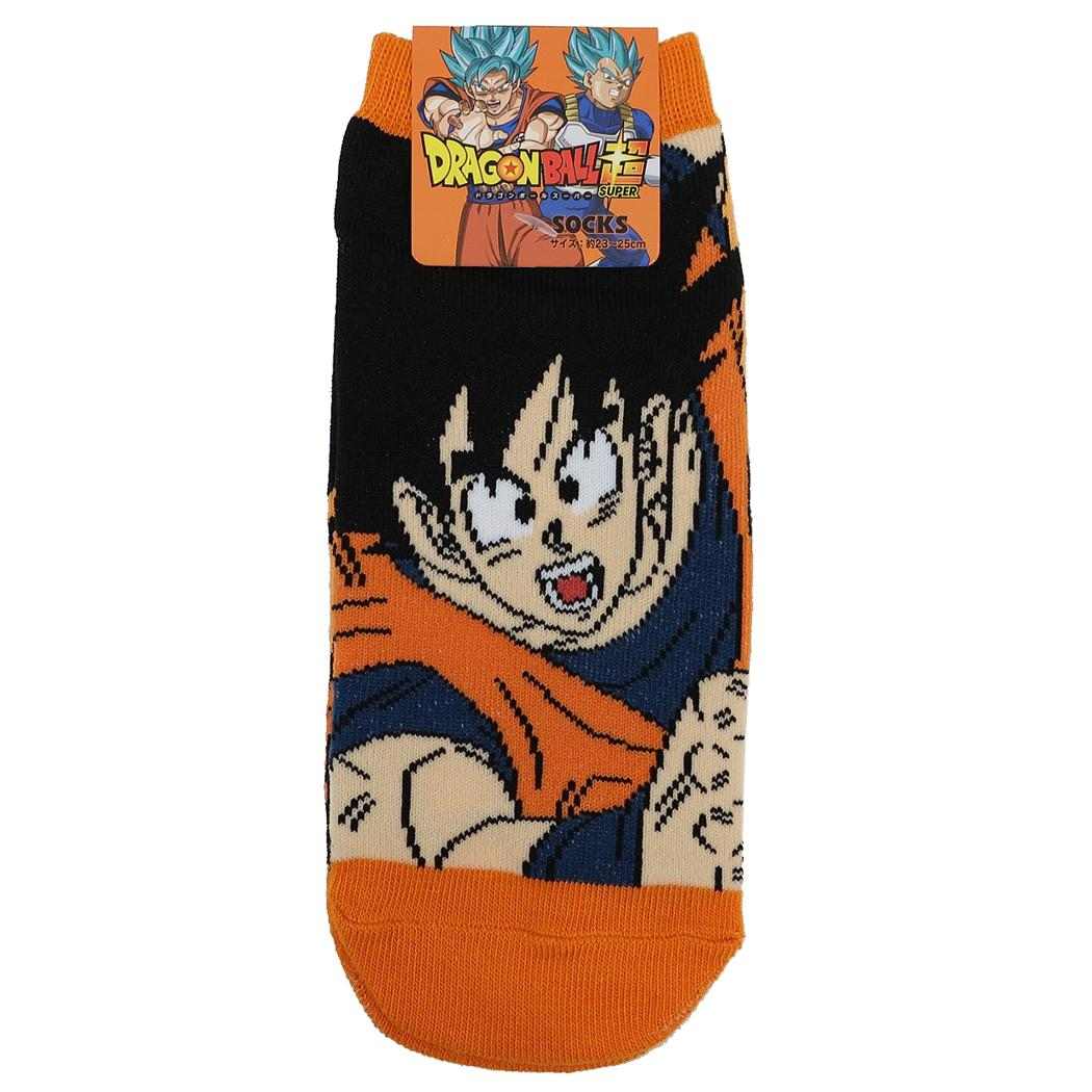 ドラゴンボール超 女性用靴下 レディースソックス 孫悟空 スモールプラネット キャラックス 大人向け アニメキャラクター グッズ メール便可 シネマコレクション